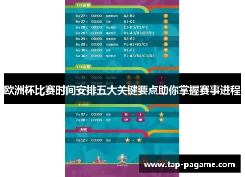 欧洲杯比赛时间安排五大关键要点助你掌握赛事进程 欧洲杯比赛时间安排五大关键要点助你掌握赛事进程